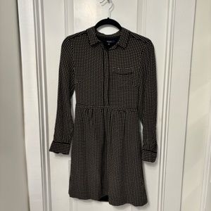 Madewell houndstooth dress